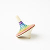 Large Rainbow Rally Spinning Top from Mader | Conscious Craft